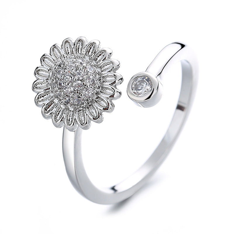 Lady's Flower Decompression Pressure-resistant Ring