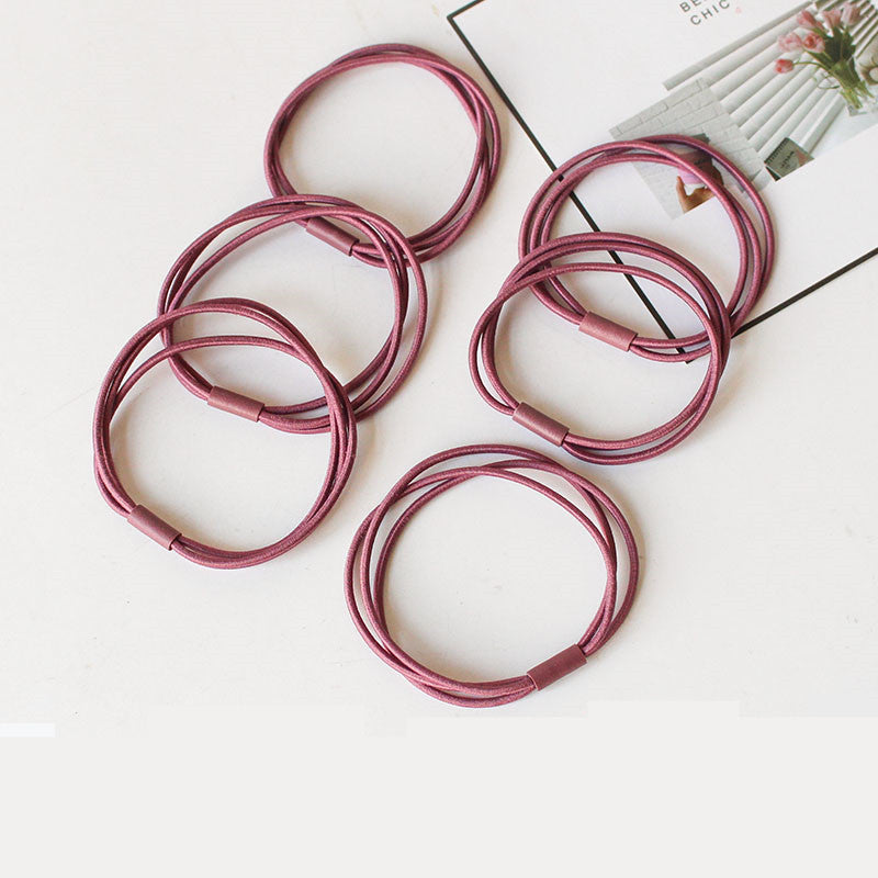 High Elastic Hair Ring Three-in-one Connection Cord