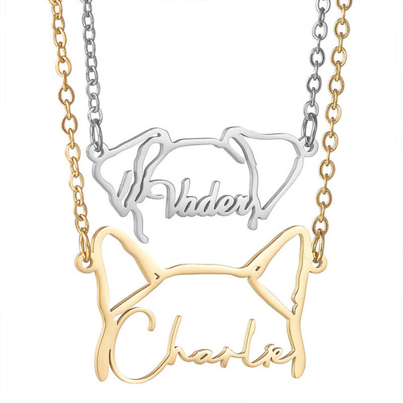 Custom Stainless Steel Name Sweater Chain